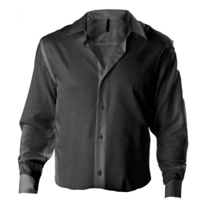 KARIBAN Férfi ing Kariban KA522 Men&#039;S Fitted Long-Sleeved non-Iron Shirt -S, Black