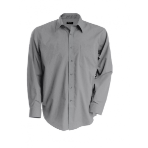 KARIBAN Férfi ing Kariban KA545 Jofrey &gt; Long-Sleeved Shirt -3XL, Marl Storm Grey