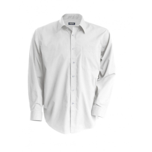 KARIBAN Férfi ing Kariban KA545 Jofrey &gt; Long-Sleeved Shirt -5XL, White