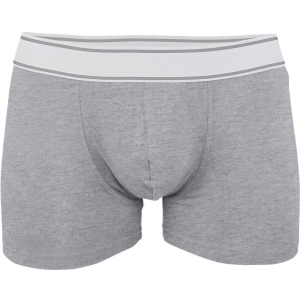 KARIBAN Férfi alsónadrág Kariban KA800 Men&#039;S Boxer Shorts -L, Oxford Grey