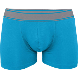 KARIBAN Férfi alsónadrág Kariban KA800 Men&#039;S Boxer Shorts -L, Tropical Blue