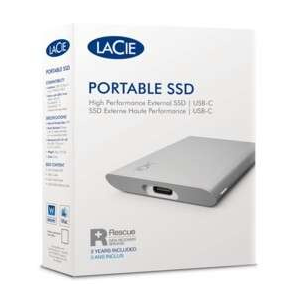 LaCie STKS1000400 külső SSD meghajtó 1000 GB Ezüst