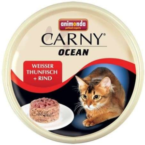 Animonda Carny Ocean fehér tonhalas és marhahúsos konzerv (12 x 80 g) 960g