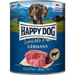 Happy Dog Pur Germany - Marhahúsos konzerv (6 x 400 g) 2.4 kg