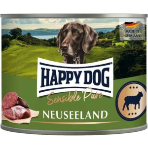 Happy Dog Pur Neuseeland - Bárányhúsos konzerv (12 x 200 g) 2.4 kg