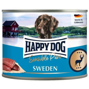 Happy Dog Pur Sweden - Vadhúsos konzerv (12 x 200 g) 2.4 kg