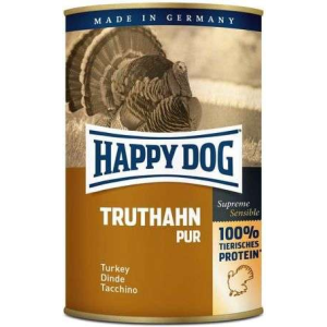 Happy Dog Pur Texas - Pulykahúsos konzerv (6 x 400 g) 2.4 kg