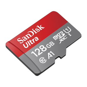 Sandisk Micro SD Ultra kártya 128Gb, 140MB/s, A1, Class 10, Uhs-I (215427)