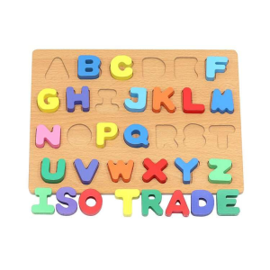  Színes készségfejlesztő puzzle az angol ABC betűivel (BB7471)