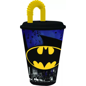 Javoli Batman Szívószálas pohár 430 ml