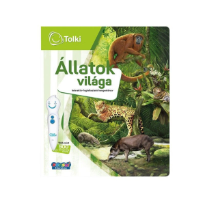 Albi Tolki - Állatok világa interaktív foglalkoztató könyv