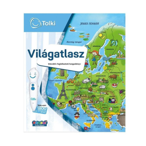 Albi Tolki - Világatlasz interaktív foglalkoztató könyv