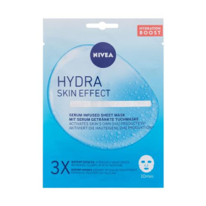 Nivea Hydra Skin Effect Serum Infused Sheet Mask arcmaszk 1 db nőknek