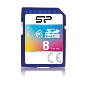 Silicon Power Card sdhc silicon power 8gb cl10 sp008gbsdh010v10