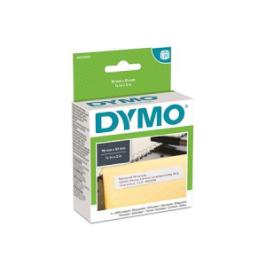 DYMO Etikett, lw nyomtatóhoz, eltávolítható, 19x51 mm, 500 db etikett, dymo s0722550