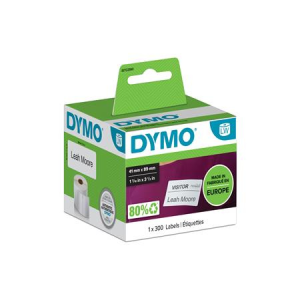 DYMO Etikett, lw nyomtatóhoz, eltávolítható, 41x89 mm, 300 db etikett, dymo s0722560