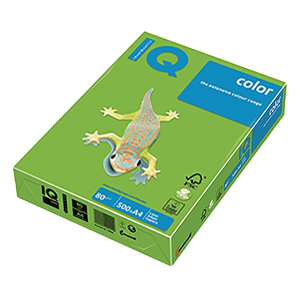 IQ Fénymásolópapír színes iq color a/4 80 gr intenzív májuszöld ma42 500 ív/csomag iqc480/i/ma42