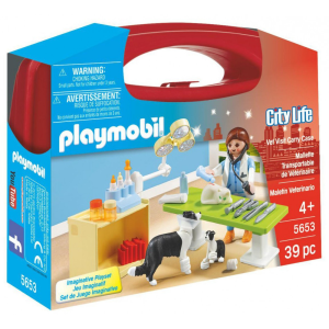 Playmobil 5653 Hordozható állatorvos szett