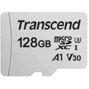 Transcend 128GB microSDXC Class 10 UHS-I U3 A1 V30 adapter nélkül