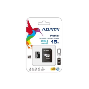 ADATA microsd kártya - 16gb microsdhc uhs-i class10 (r/w: 80/10 mb/s) + adapter ausdh16guicl10-ra1
