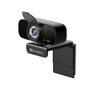SANDBERG webkamera - usb chat webcam 1080p hd (1920x1080, 30 fps, usb 2.0, univerzális csipesz, mikrofon, 1,5m kábel 134-15