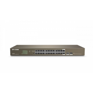 IP-COM G1024F 24-Port Gigabit Unmanaged Switch with 2 SFP Slots