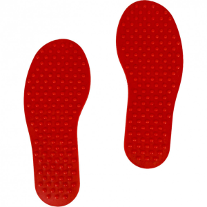 Ikonka Szenzoros mozgás és tér-irány érzék fejlsztő játék - Piros lábnyom