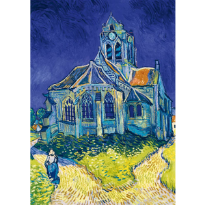 Bluebird Puzzle Art by Bluebird 1000 db-os puzzle - Vincent Van Gogh: The Church in Auvers-sur-Oise, 1890 - 60089