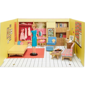 Mattel Barbie: Retro Álomház Babával és Kiegészítőkkel (GNC38) (GNC38)