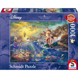 Schmidt Disney Ariel a kis hableány 1000 db-os puzzle (59479, 17804-184) (Schmidt 59479) - Kirakós, Puzzle