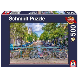 Schmidt Amszterdam, 500 db-os puzzle (58942) (SC19183-184) - Kirakós, Puzzle