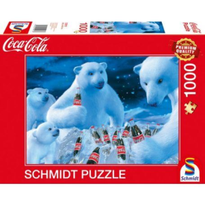 Schmidt Coca Cola - Polar bears 1000 db-o spuzzle (4001504599133) (4001504599133) - Kirakós, Puzzle