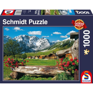 Schmidt Hegyi paradicsom, 1000 db-os puzzle (58368, 18522-182) (58368, 18522-182) - Kirakós, Puzzle