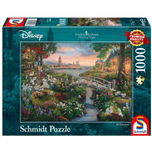 Schmidt Disney, 101 Dalmata, 1000 db-os puzzle (59489, 18743-183) (59489, 18743-183) - Kirakós, Puzzle