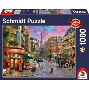 Schmidt Út az Eiffel-toronyhoz 1000 db-os puzzle (58387, 18711-183) (Schmidt 58387) - Kirakós, Puzzle