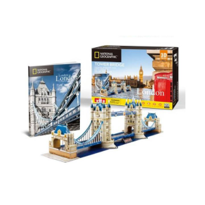 BonsaiBp 3D puzzle City Travel London, Tower bridge, 120 db (BO19716-182) - Kirakós, Puzzle
