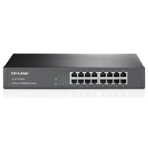 TP-Link TL-SF1016DS 10/100Mbps 16 portos Switch V3.0 (TL-SF1016DS-V3.0)