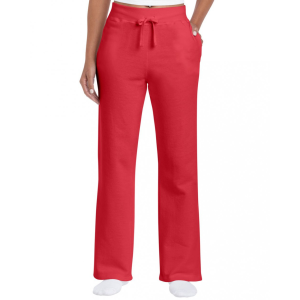 GILDAN Női nadrág Gildan GIL18400 Heavy Blend™ Ladies&#039; Open Bottom Sweatpants -S, Red