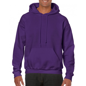 GILDAN Uniszex kapucnis pulóver Gildan GI18500 Heavy Blend™ Adult Hooded Sweatshirt -M, Purple