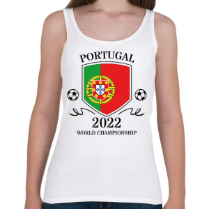 PRINTFASHION Portugal 2022 - Női atléta - Fehér
