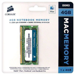 Corsair 4GB 1333MHz DDR3 MAC Notebook RAM Corsair (CMSA4GX3M1A1333C9)