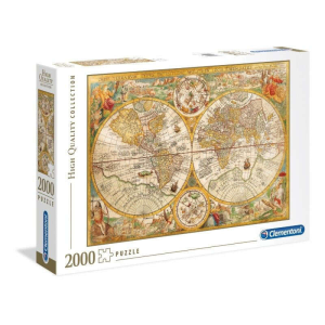 Clementoni Puzzle - Anik térkép 2000db