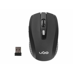 Natec UMY-1076 UGO wireless Optic mouse MY-03 1800 DPI Black