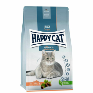 Happy Cat Adult Indoor Lazac 1,3kg