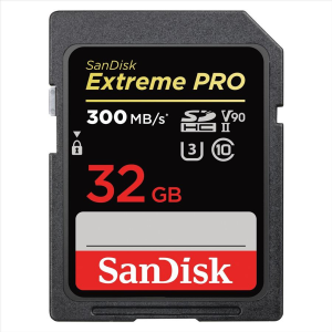 Sandisk 32GB Sandisk Extreme Pro SDHC UHS-II (SDSDXDK-032G-GN4IN / 121504)