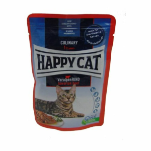 Happy Cat Pouch Szósz Culinary Marha 85g