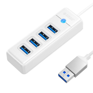 Orico 4x USB 3.0 Hub fehér (PW4U-U3-015-WH-EP) (PW4U-U3-015-WH-EP)