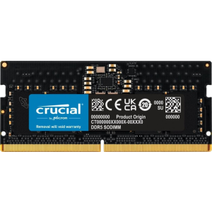 Crucial 8GB 4800MHz DDR5 Notebook RAM Crucial CL40 (CT8G48C40S5)