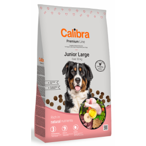 Calibra Dog Premium Line Junior Large, 12 kg, NEW