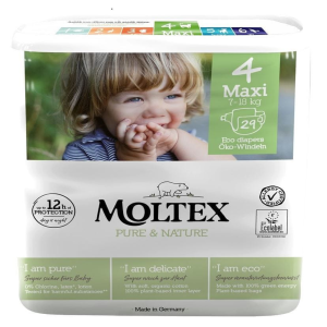 Moltex Pelenka Pure & Nature Maxi 7-18 kg (29 db)